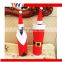 Chinese wholesale red wine bootle cloth christmas gifts 2015