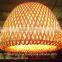 Rattan lamp shade