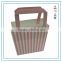 Alibaba China manufacturer customized 100%recycle paper bag gift shopping paper bag machine made production paper bag