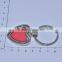 2016 painting hear shape keychain key chain and key ring