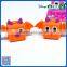 3D monster shape toy erasers for chlidren
