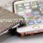 lint material lint phone case lint leather case for iphone 6/6plus