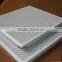 Aluminum suspended baffle false strip ceiling design