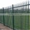 Palisade fence / rail black power painted granited palisade fence