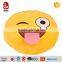 2015 New designed cool emoji pillow QQ emotions with sun glasses                        
                                                Quality Choice