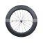 High Stiffness 3k Matte 700c Carbon 88mm Clincher Road Wheels, 88mm Clincher Wheelset Carbon Wheel/ Road Bike Racing Wheelset