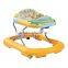 4 or 8 wheels animals style baby walker round with music and light