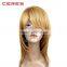 8A grade 100% Human Hair full lace silky straight long blonde girl wig