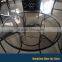 6mm black painted tempered coffee table top glass