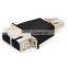 SC Female to LC Male 62.5125 Multimode Duplex Hybrid Adapter Converter