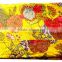 RTHKG-33 Yellow Color Elegant Look Floral Printed Indian Traditional Bengali Kantha Gudari Bedspread Wholesaler Throws