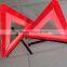 road safety reflective warning triangle for emergency use