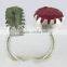 Rough !! Prehnite & Ruby !! 925 Sterling Silver Gold Plated Ring, Rough Stone Silver Jewelry, Silver Jewelry