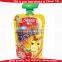 juice plastic packaging stand up pouch with spout