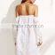 Dresses latest women girl design fashion photos White Lace Off The Shoulder Dress
