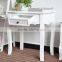 hot sale wood white bedside standing table