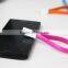 Fast Delivery 20cm Customized Data Sync Charging Keychian Key Ring Usb Cable