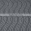 New arrival curved shape design100% Polyester Linen Like Jacquard Curtain fabric