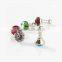 2015 new design Wholesale Bling chatons crystal dust plug for phone decorations and protect