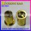 Hot sale Small Flange Not Ribbed Slotted Yellow Galvanized Steel Blind Rivet Nuts