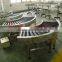 180 degree curved roller conveyor for carton conveying