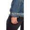 front pockets distressed design women jacket jeans wholesale JXZ138