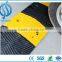 Low price traffic rubber speed bump road block sleeping policeman rubber bumper