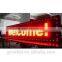 p3.75 led display screen with indoor single red