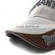 Custom Embroidery logo 100% cotton basebal caps