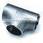 A234 WPB/P12/P22/P91 Pipe Fittings carbon steel tee/stainless steel/alloy steel