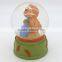 Custom pretty crystal snow globe water ball