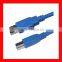 Super speed 3.0 version USB cable type A to type B cable for printer cable