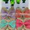 Bottom price new coming jute ribbon bows
