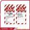 OEM Customized Plastic safety lockout label and tags