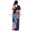 hot sey V collar beach resort beach dress code plus silk dress in summe