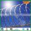 concertina coil barbed wire fence/razor wire BTO-22 (26 years factory)