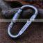 2015 Carabiner Screw Lock Bottle Hook Buckle Hanging Padlock Key Chain for Camping