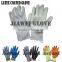 Premium Blue Latex Palm Coated Work Glove en388/Guantes A02