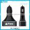 2015 new arrival universal 5 usb ports car chargers 12a with ce fcc rohs made in China