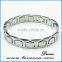 Hot new products Tungsten 316l stainless steel mens bracelet