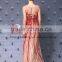Gorgeous Stunning Beads Sexy Open Back Elegante Red Vestidos De Festa 2015