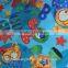 colorful cute fluffy balls cartoon print oxford fabric for bag umbrella