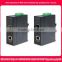 1000BASE-SX / LX to 10/100/1000BASE-T 802.3at PoE Industrial Media Converter Din-rail (-40~75 degrees C)