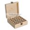 hot selling wooden essential oil bottles case gift box for For Travel & Presentations