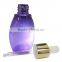 Hot new products for 2015 travel use hair repair oil PET dropper bottle