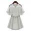 New Women Sexy Lace Floral Short Sleeve Casual Party Cocktail Evening Mini Dress