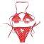 professional factory kids string bikini, Girls Swimwear kitty