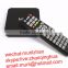 White 55 keys MEGABOX UNIVERSAL satellite tv stb universal remote control for brazil sourth america market 30 models