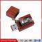 Customized Logo Engraved Wood Usb Flash Drive