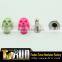 Handbag parts two part button in metal saddlery rivet